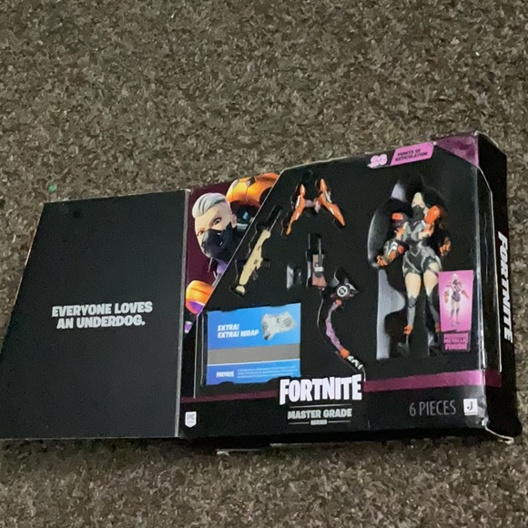 FORTNITE Master Grade Series SOUTHPAW *free Item Included See Last Pics - Picture 3 of 8